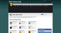 Desktop Screenshot of flashgamevault.com